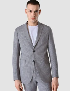 Essential Suit Duo Check Blue