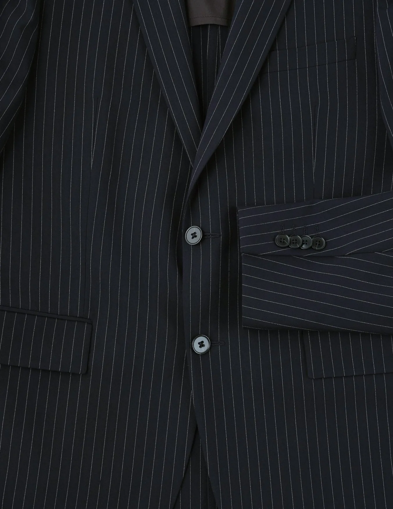 Essential Suit Navy Pinstripe
