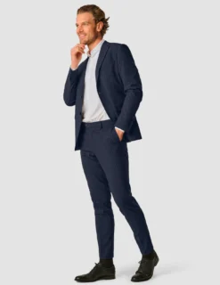 Essential Suit Navy Pinstripe