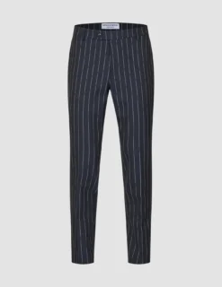 Essential Suit Pants Regular Navy Stripes