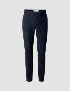 Essential Suit Pants Regular Navy Pinstripe