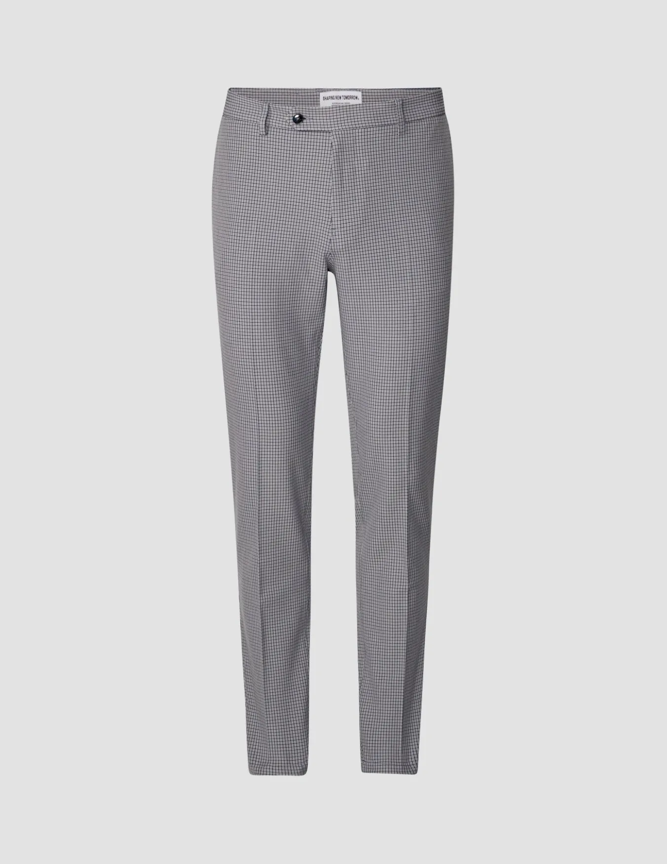 Essential Suit Pants Regular Duo Check Blue