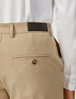 Essential Suit Pants Regular Sand Grain