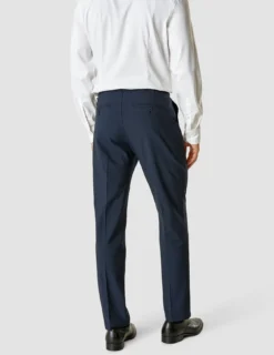 Essential Suit Pants Regular Navy Melange