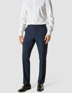 Essential Suit Pants Regular Navy Melange