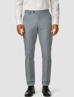 Essential Suit Pants Regular Light Blue Melange