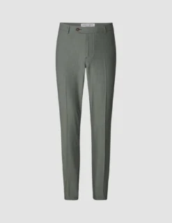 Essential Suit Pants Regular Green Melange