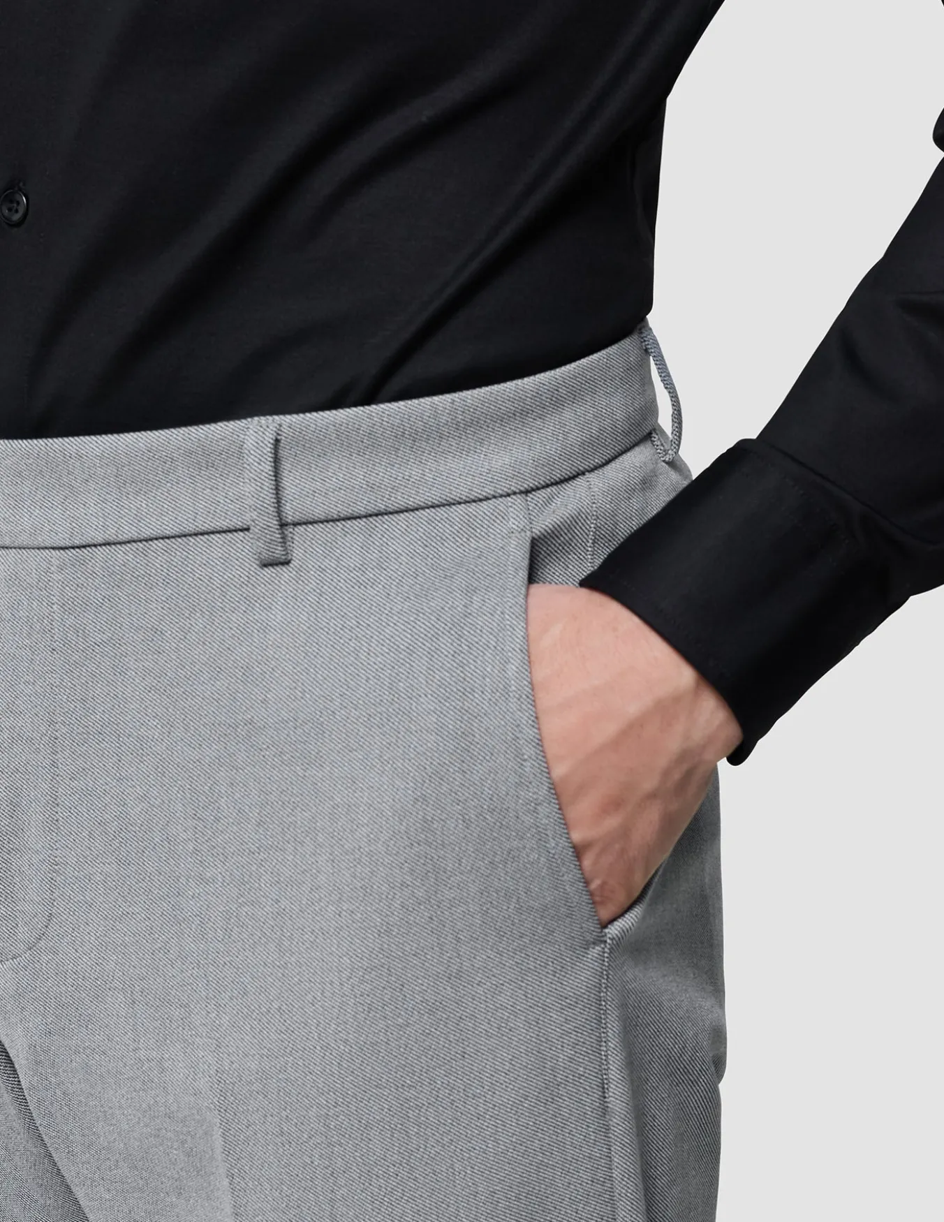 Essential Suit Pants Regular Ash Twill