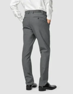 Essential Suit Pants Regular Dark Grey Melange