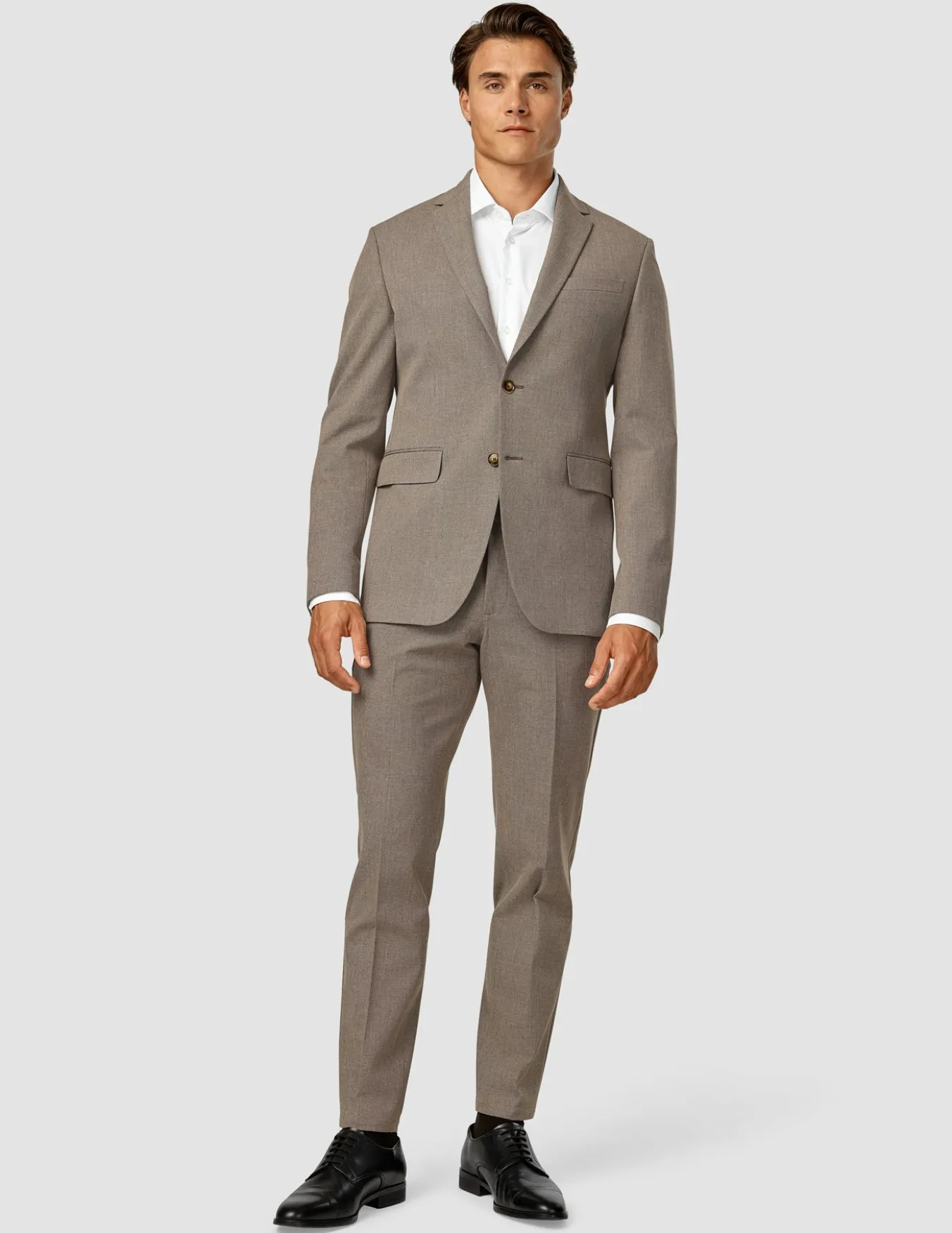 Essential Suit Pants Regular Almond
