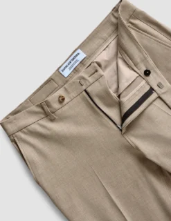 Essential Suit Pants Regular Beige Melange