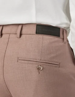 Essential Suit Pants Regular Dusty Lilac Melange
