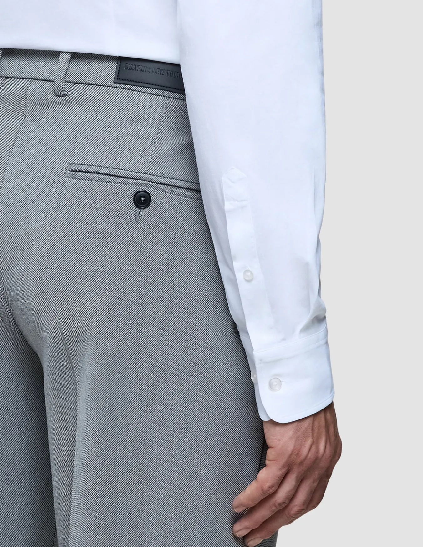 Essential Suit Pants Relaxed Fit Ash Twill