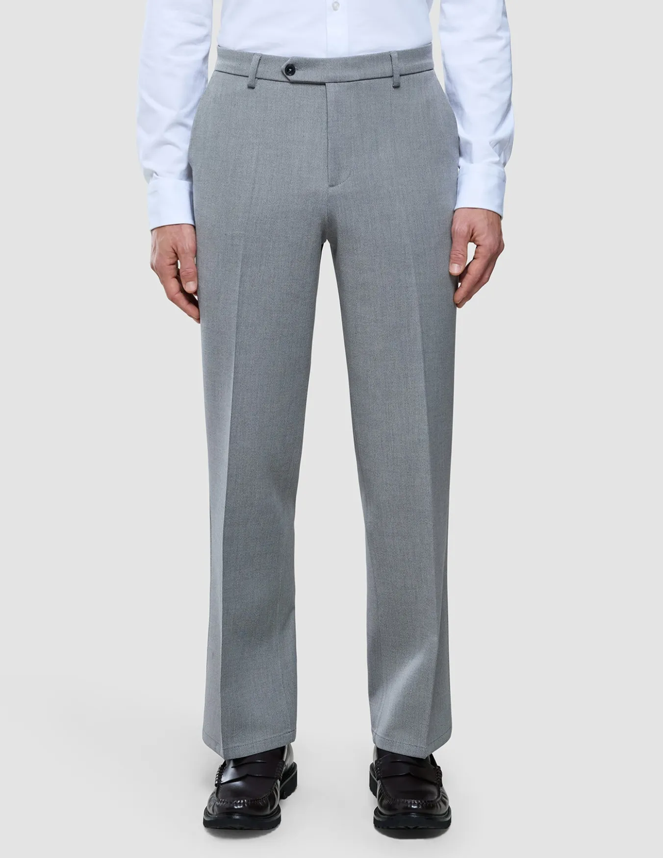Essential Suit Pants Relaxed Fit Ash Twill