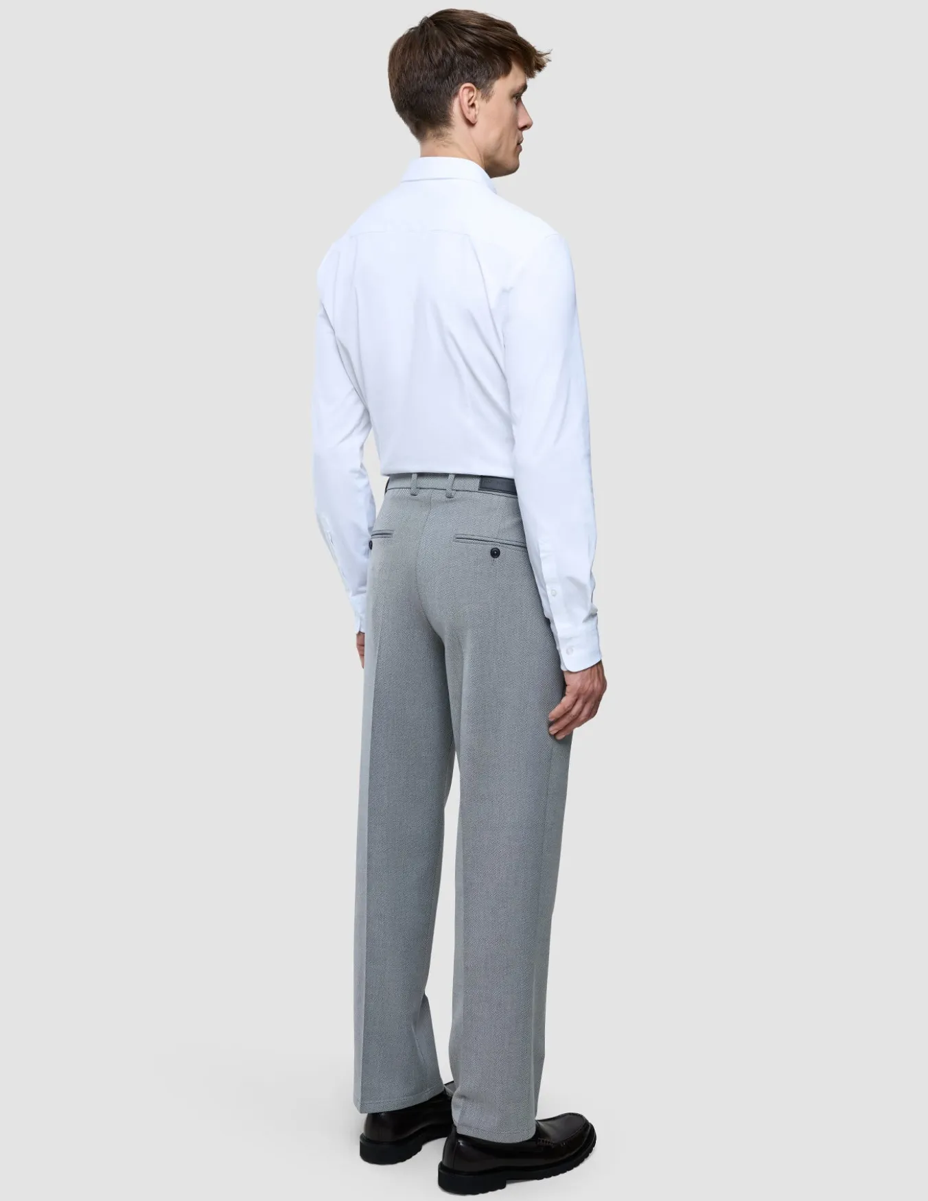 Essential Suit Pants Relaxed Fit Ash Twill