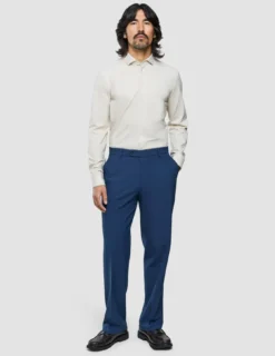Essential Suit Pants Relaxed Fit Marine Blue