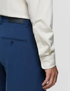 Essential Suit Pants Relaxed Fit Marine Blue