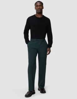 Essential Suit Pants Relaxed Fit Pine Green
