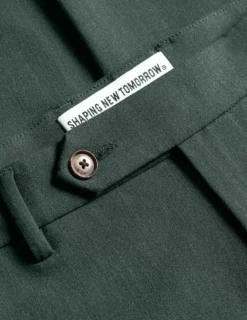 Essential Suit Pants Relaxed Fit Pine Green
