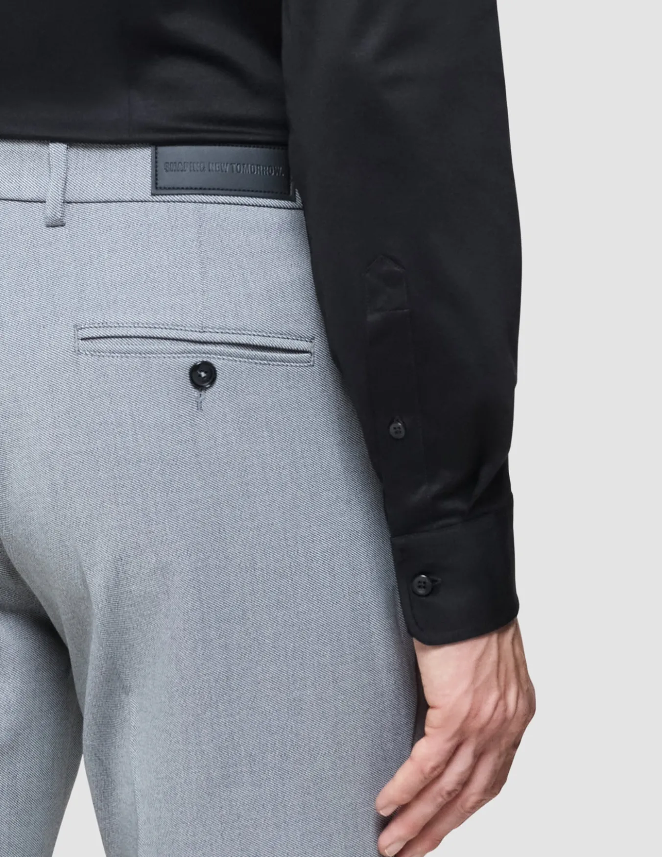 Essential Suit Pants Slim Ash Twill