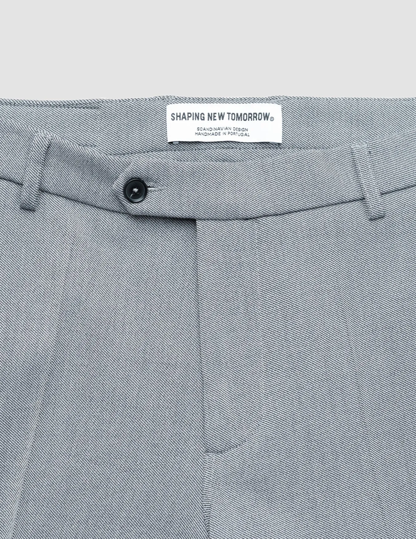 Essential Suit Pants Slim Ash Twill