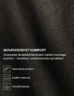 Essential Suit Pants Slim Black