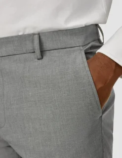 Essential Suit Pants Slim Cloud Grey