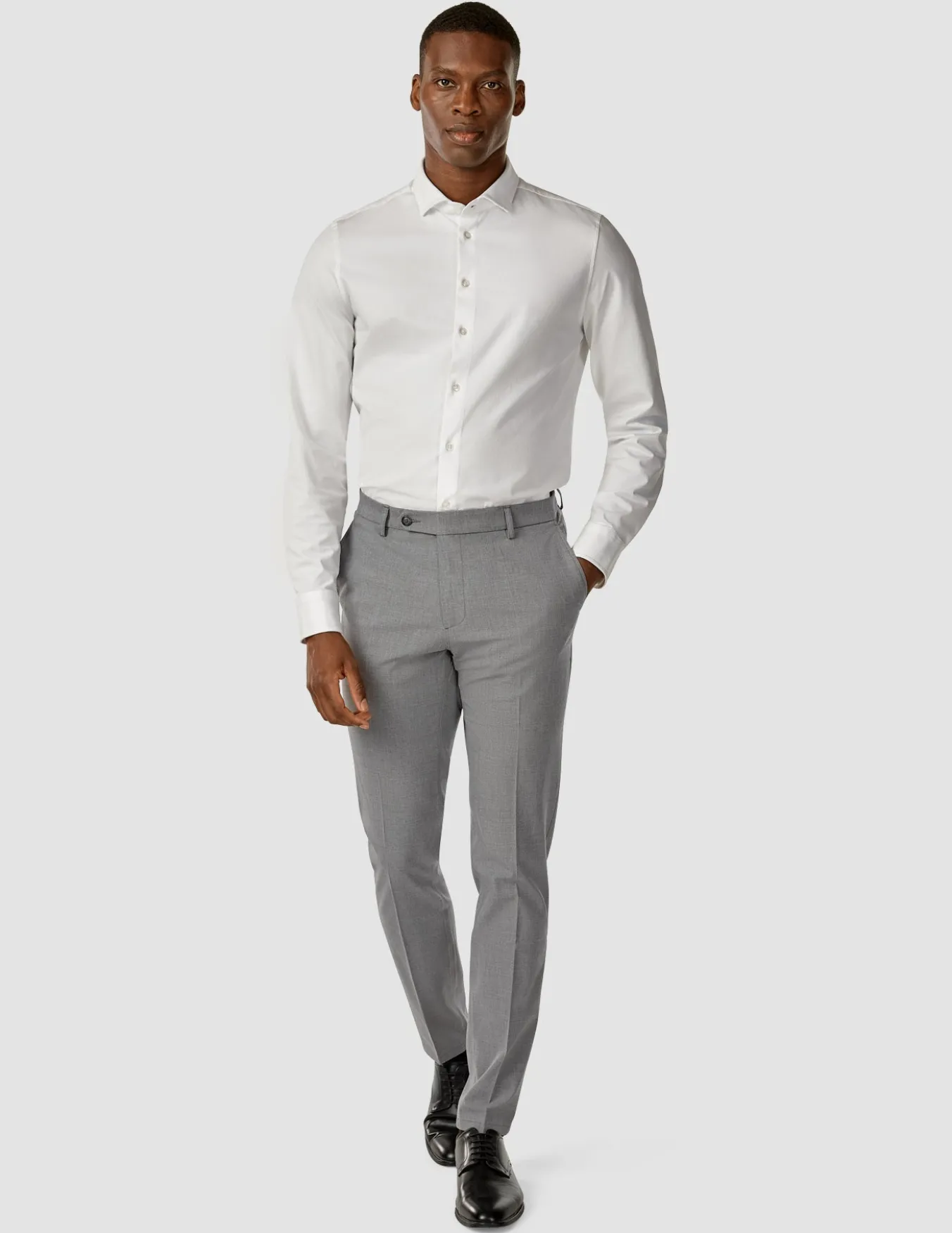 Essential Suit Pants Slim Cloud Grey