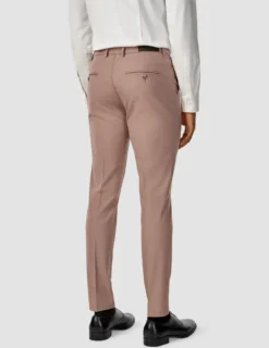 Essential Suit Pants Slim Dusty Lilac Melange