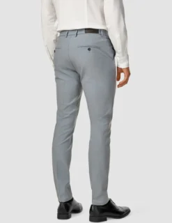 Essential Suit Pants Slim Light Blue Melange