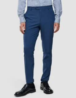 Essential Suit Pants Slim Marine Blue