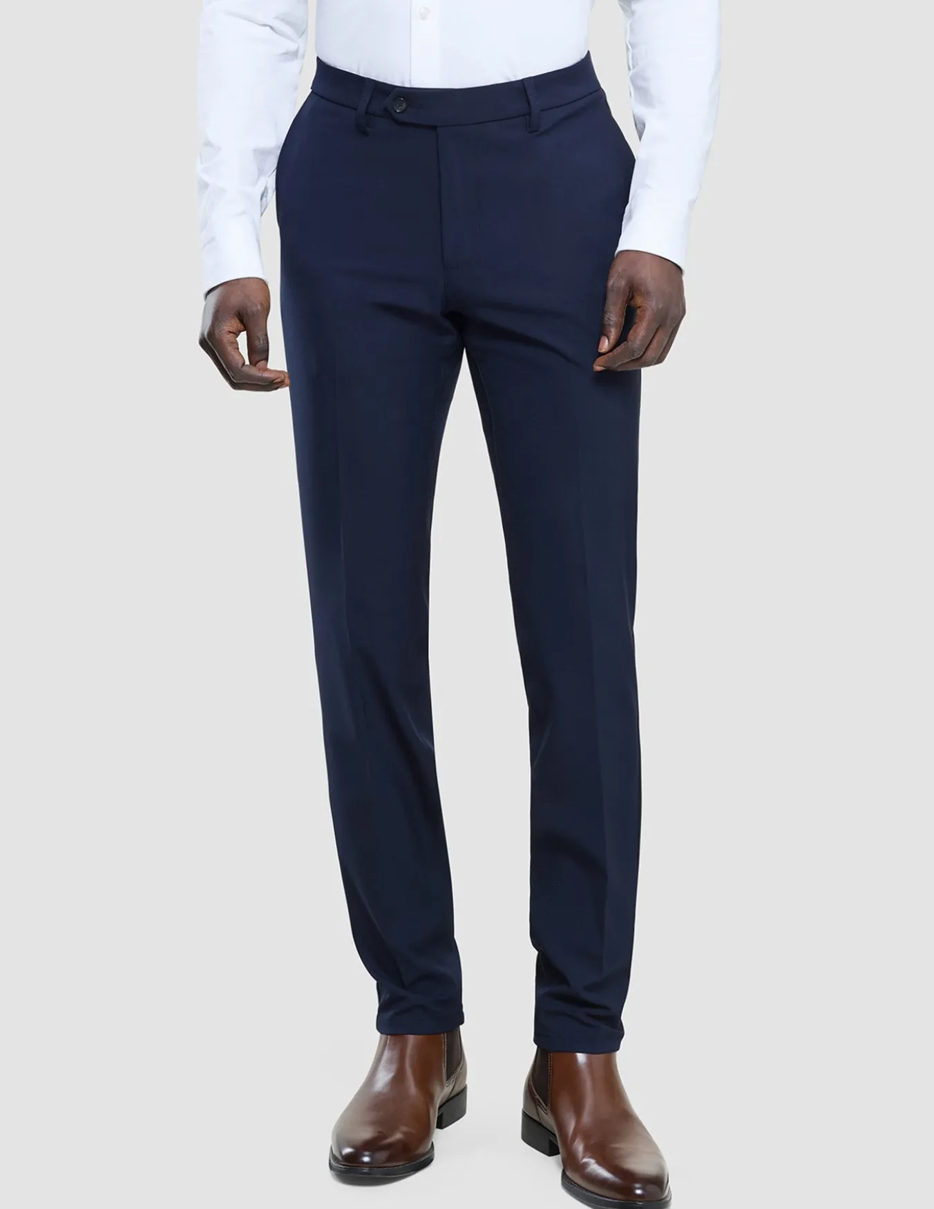 Essential Suit Pants Slim Midnight Blue