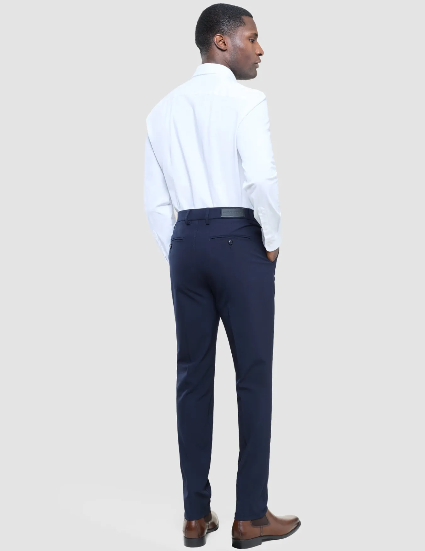 Essential Suit Pants Slim Midnight Blue