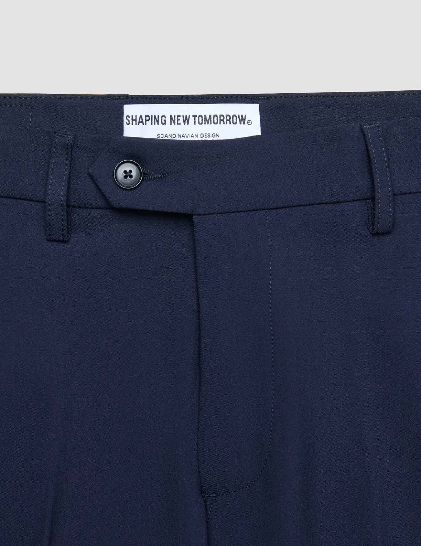 Essential Suit Pants Slim Midnight Blue