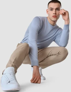 Essential Suit Pants Slim Sand Grain