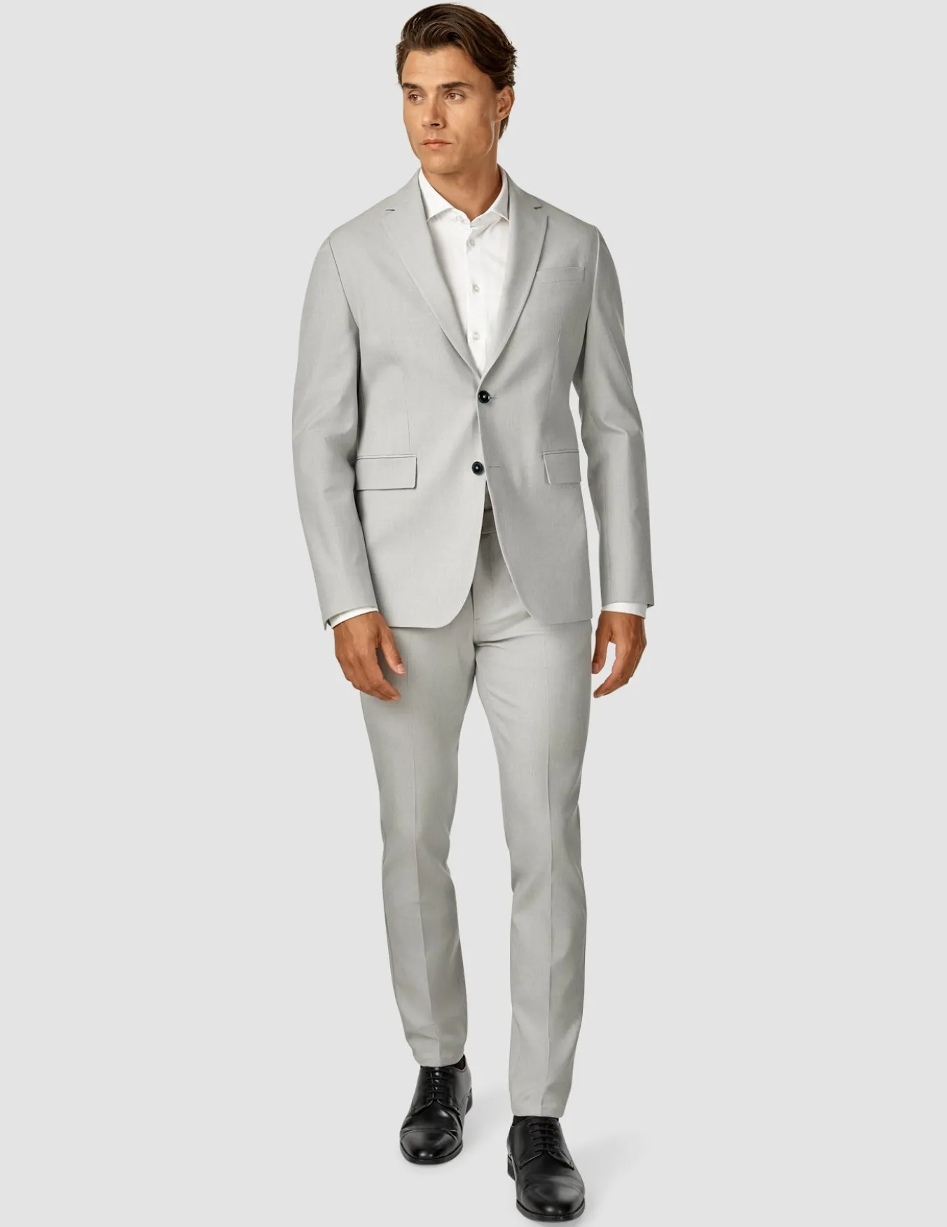 Essential Suit Pants Slim Teal Blue