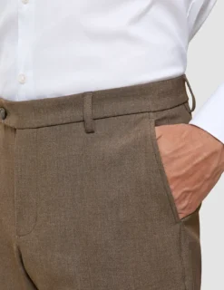 Essential Suit Saddle Brown Melange