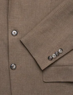 Essential Suit Saddle Brown Melange