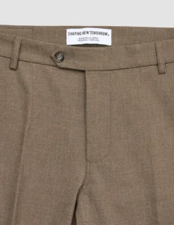 Essential Suit Saddle Brown Melange