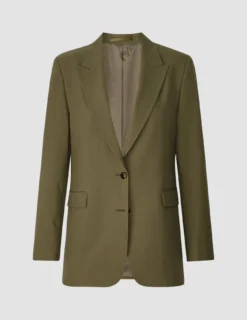 Essential Suit Straight Dark Olive