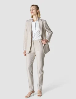 Essential Suit Tapered Cream Latte