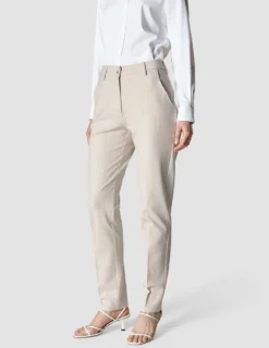 Essential Suit Tapered Cream Latte