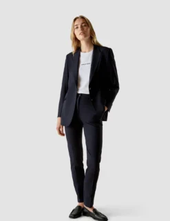Essential Suit Tapered Midnight Blue