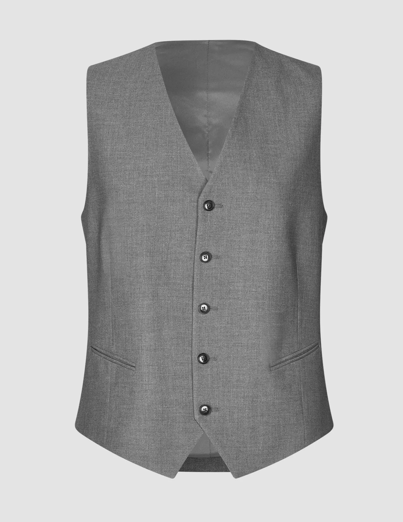 Essential Vest Dark Grey Melange