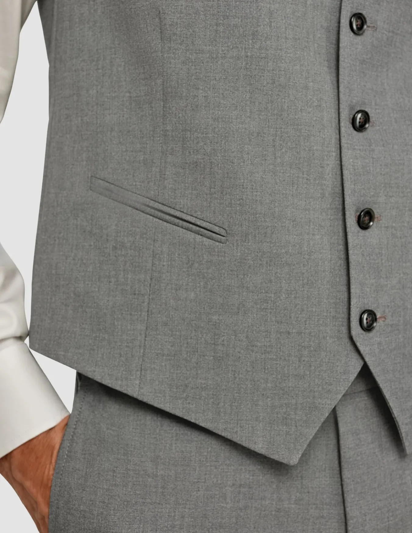 Essential Vest Dark Grey Melange