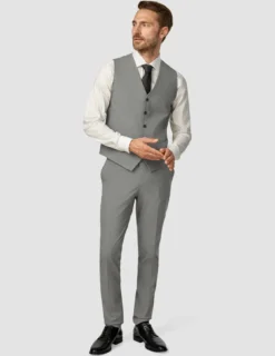 Essential Vest Dark Grey Melange