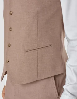 Essential Vest Dusty Lilac Melange
