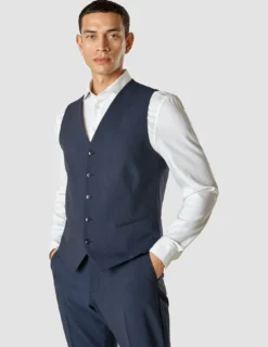 Essential Vest Navy Melange