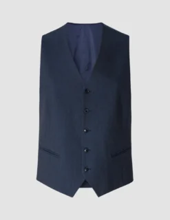 Essential Vest Navy Melange