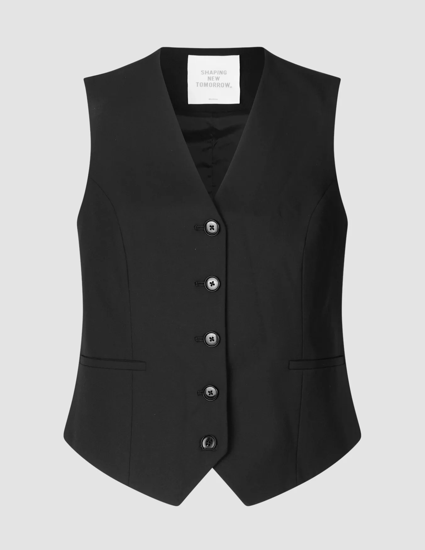 Essential Vest Short Black